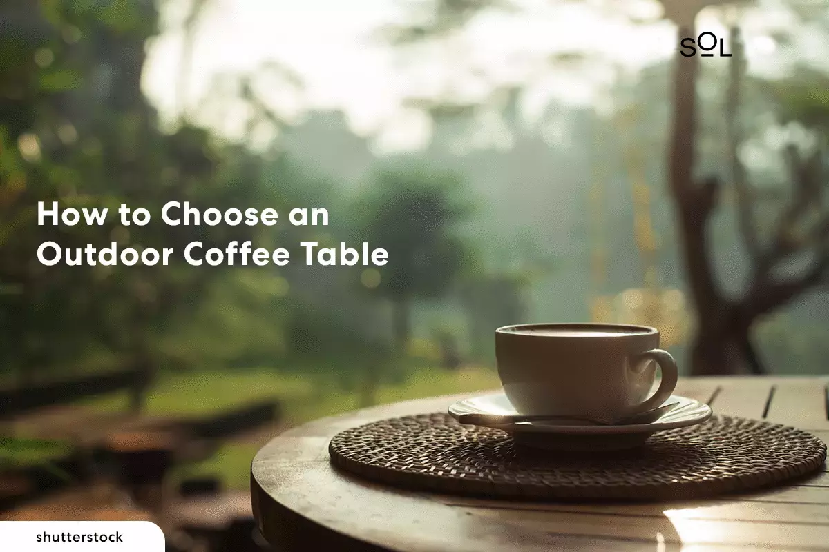 A Guide to Choose the Best Outdoor Coffee Table