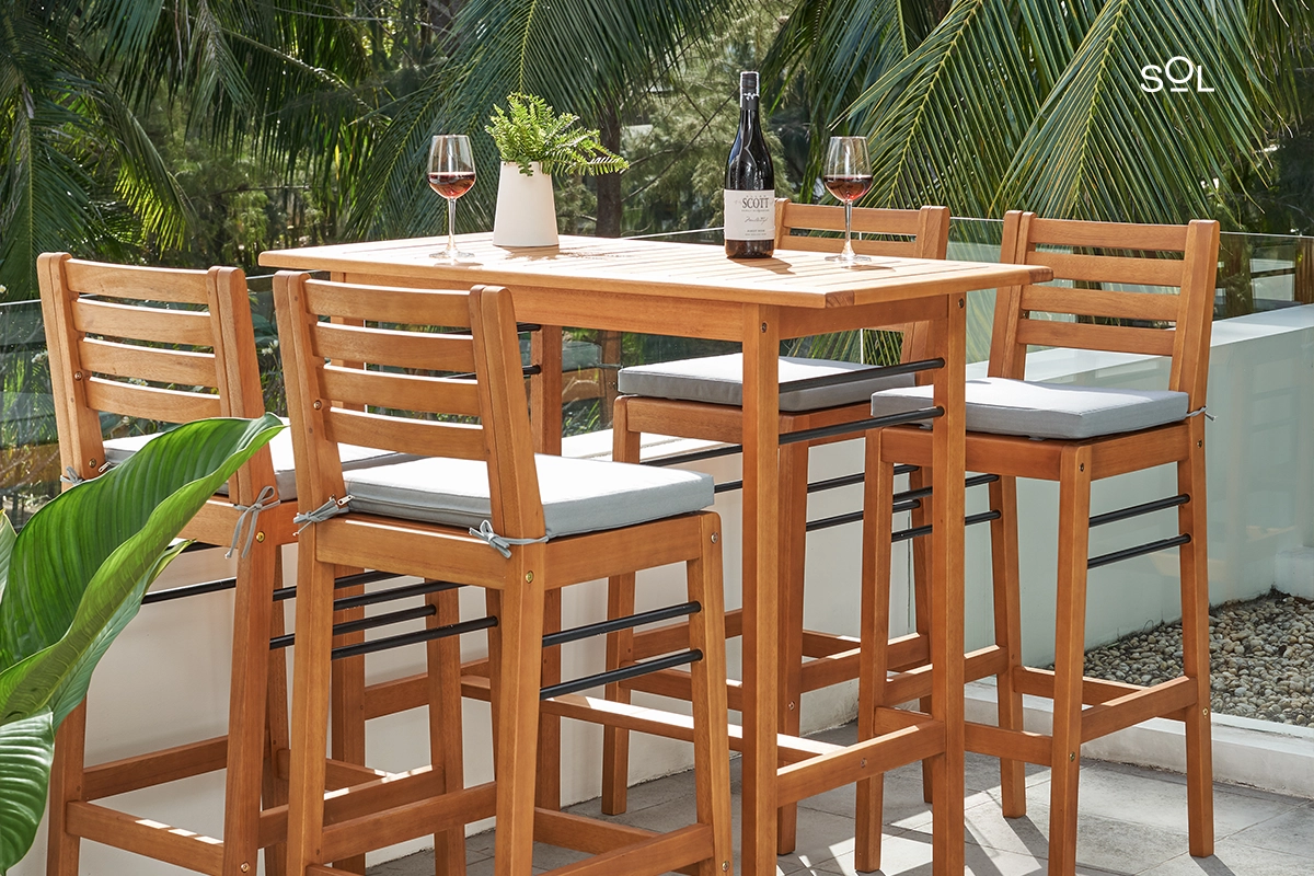 Best High-Top Outdoor Table and Chair Set for Home Bar