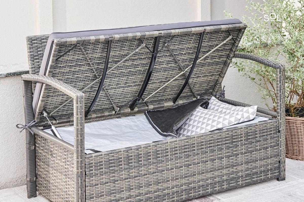 Keep your space organized with outdoor storage