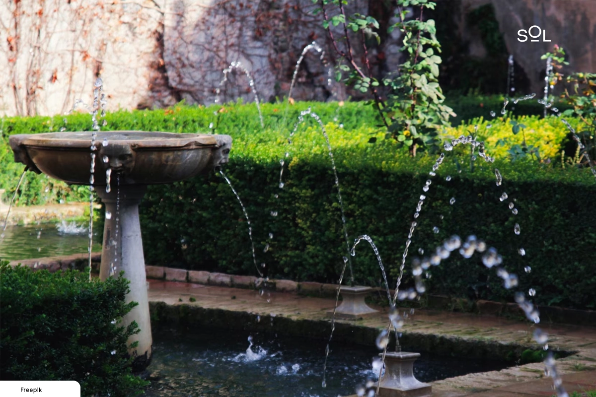 Garden fountains