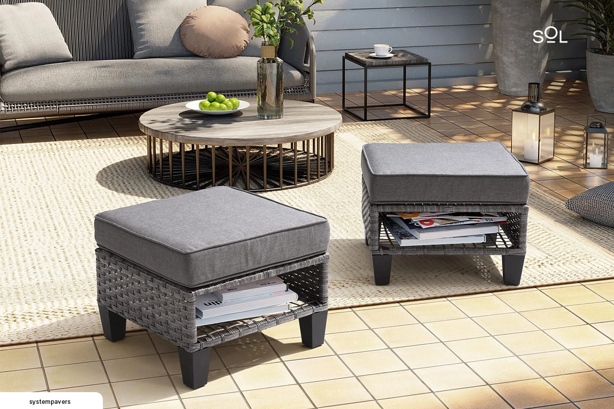 A Guide on How to Choose The Right Outdoor Ottoman