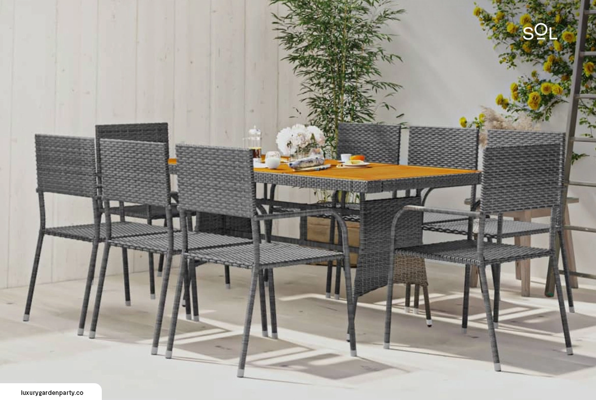 10 Best 9-Piece Outdoor Dining Sets for Your Family Reunion