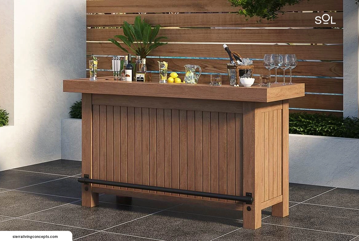 Get A Wood Bar Table And Enjoy Its Aesthetics