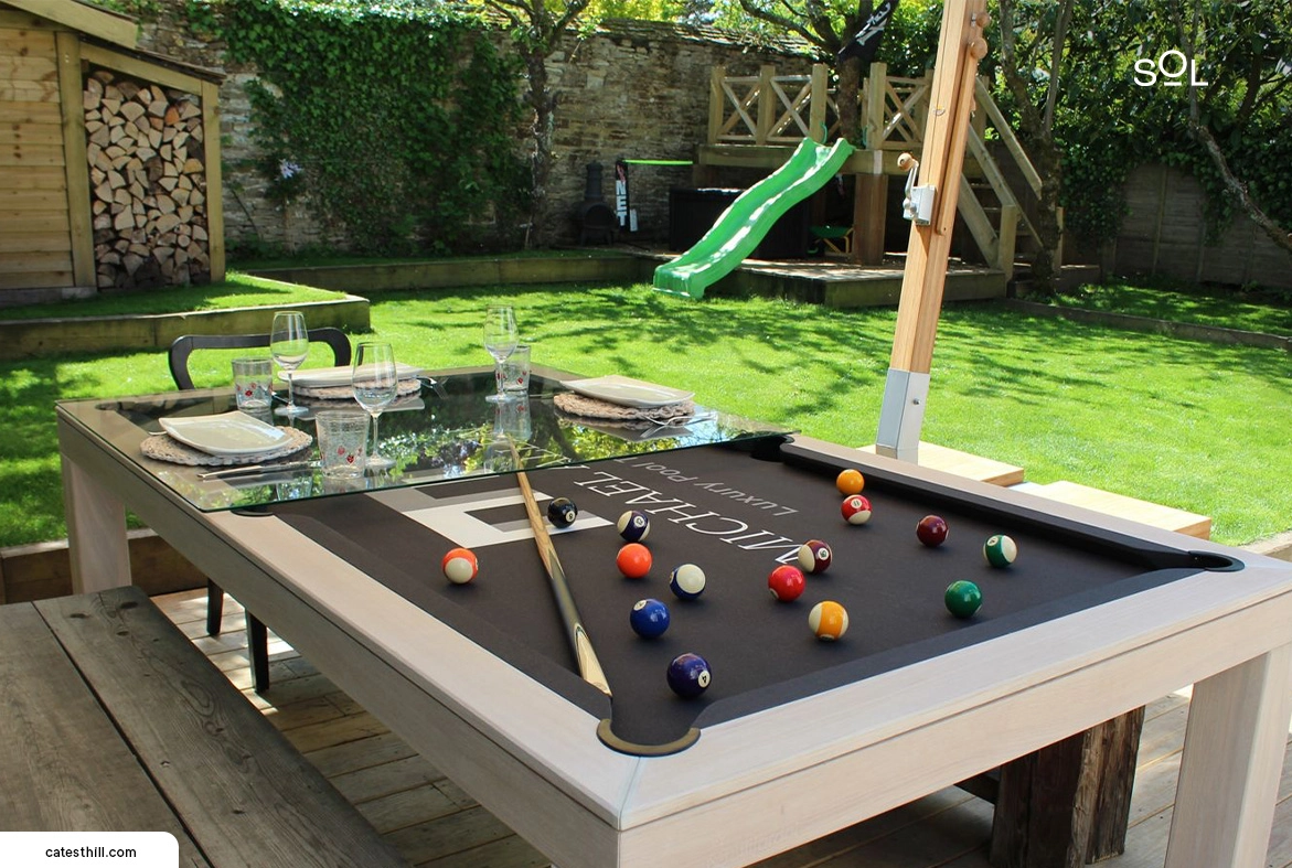 Adding a Bar Pool Table to Your Outdoor Entertainment Area