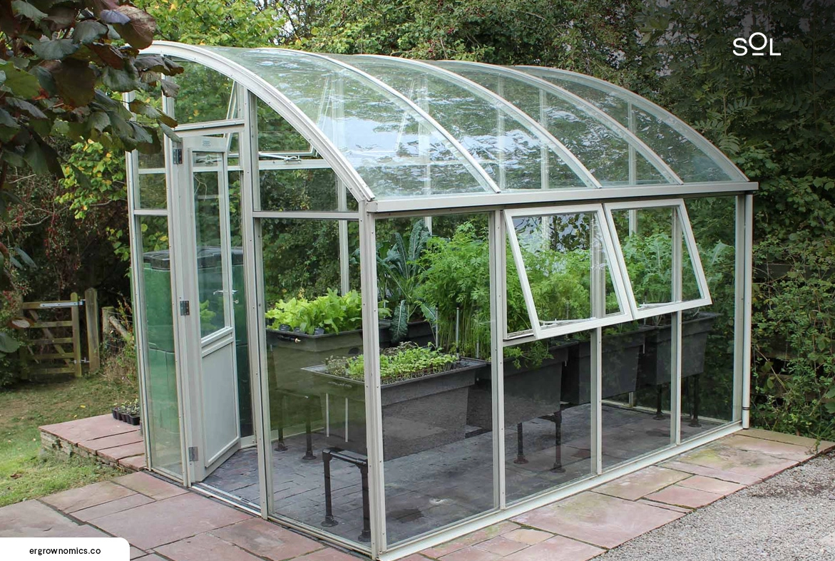Greenhouse Design - garden office space