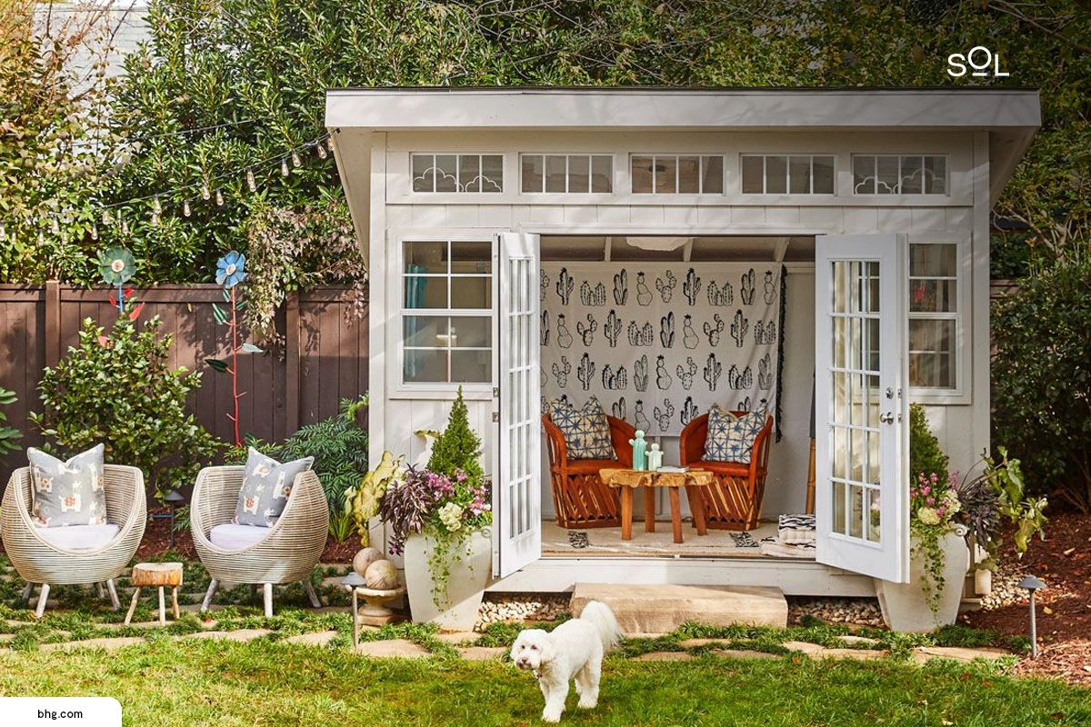 Shed Reading Nook