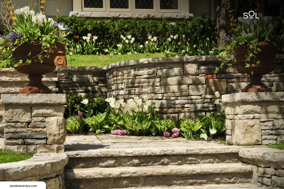 Easy and Creative Retaining Wall Ideas For Sloped Backyard