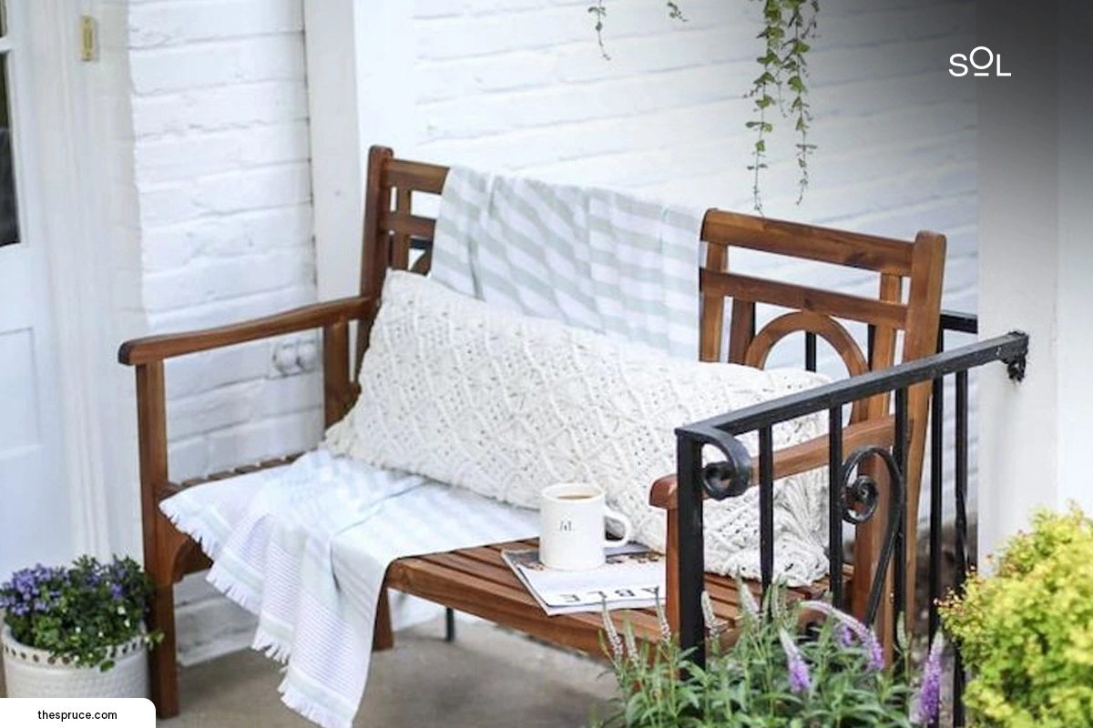 Hardwood Front porch rocking chair