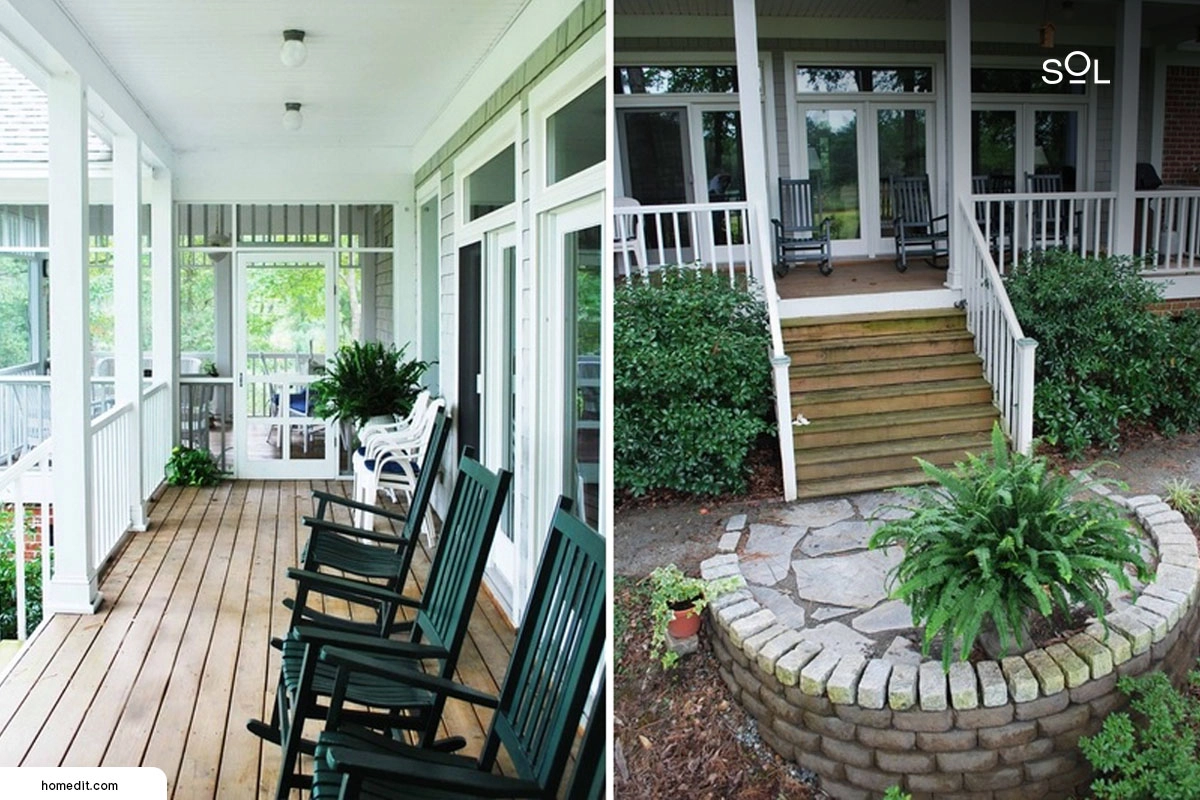 What is the Difference between Porch and Veranda?