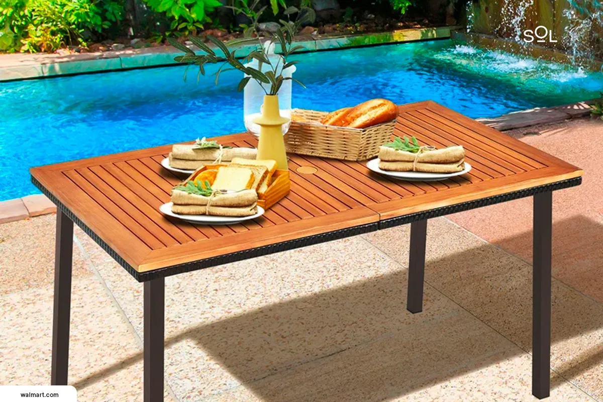 How to Maintain and Refinish Your Teak Patio Dining Table