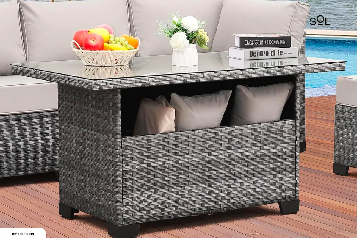 Choosing, Decorating, and Caring for Your Rattan Outdoor Coffee Table