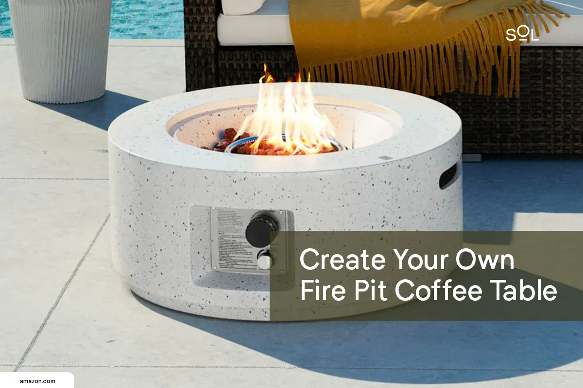 DIY Coffee Table with Fire Pit: Ignite Your Patio Style