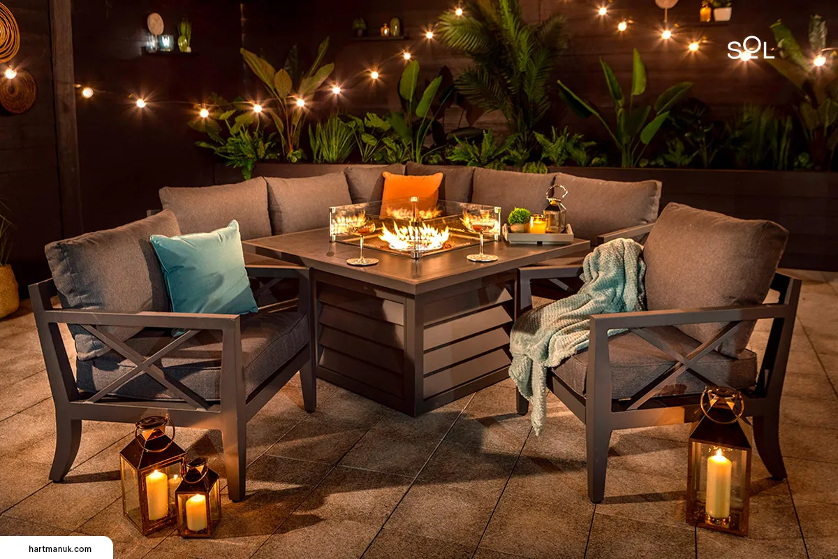 Steps to Create Your Patio Dining Table with Fire Pit