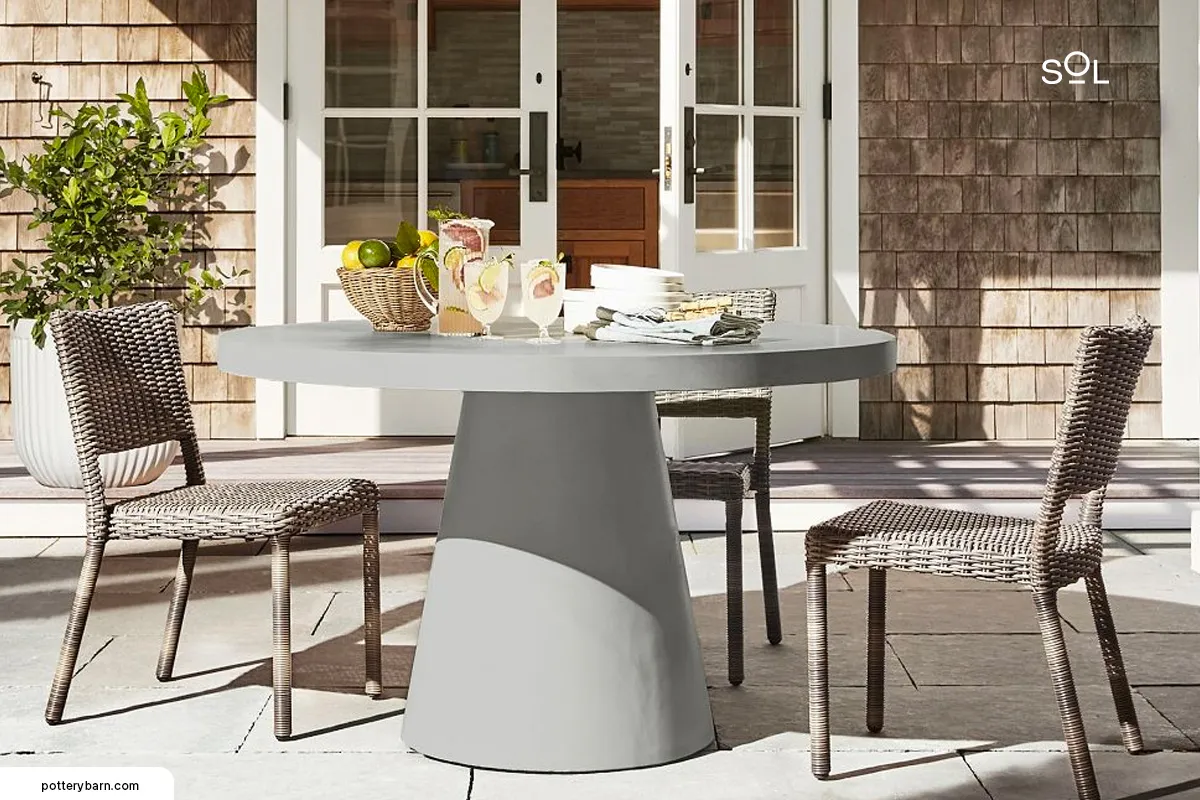 How to Maintain and Protect Your Round Patio Dining Table?