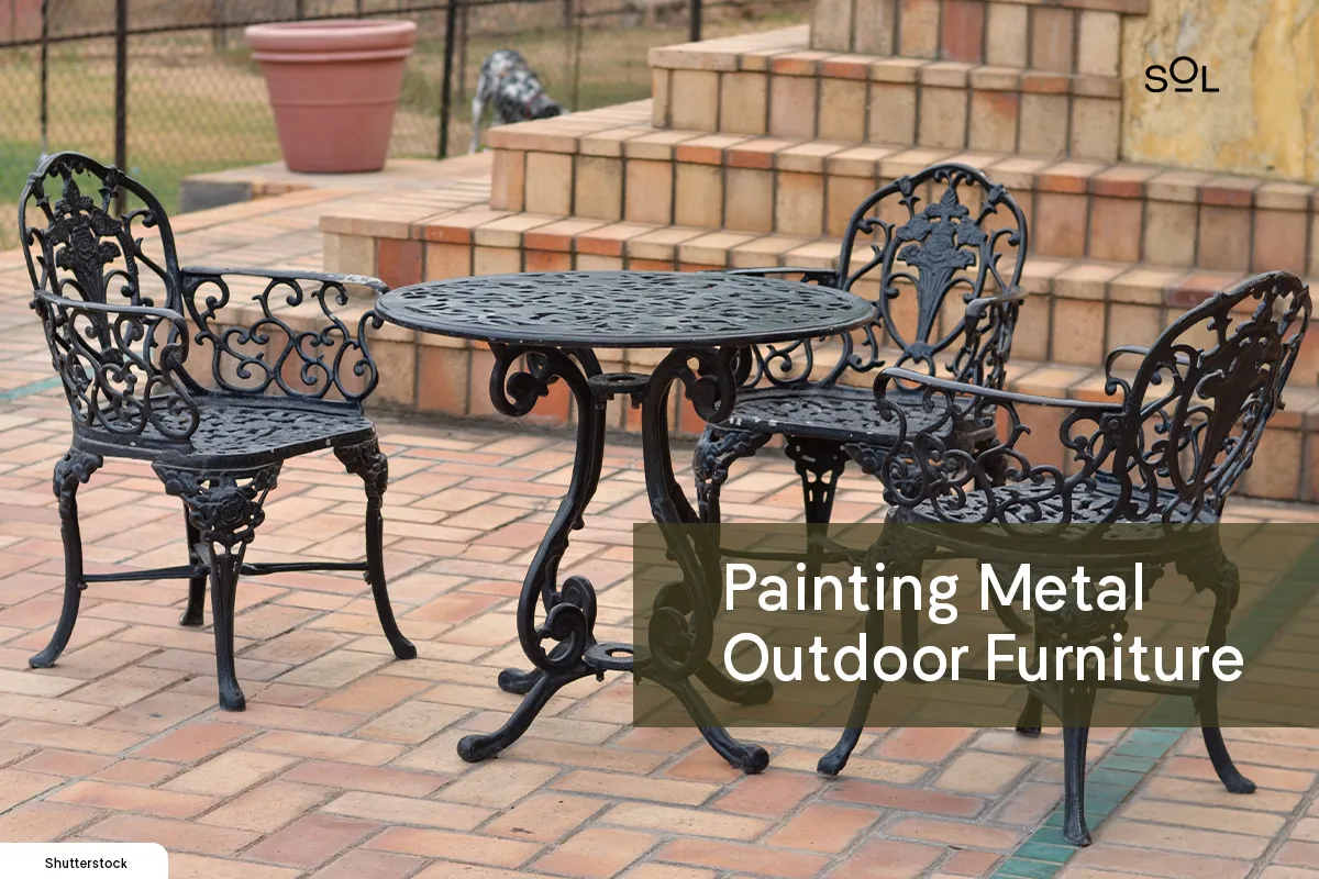 Transform Your Metal Outdoor Furniture with a Splash of Paint