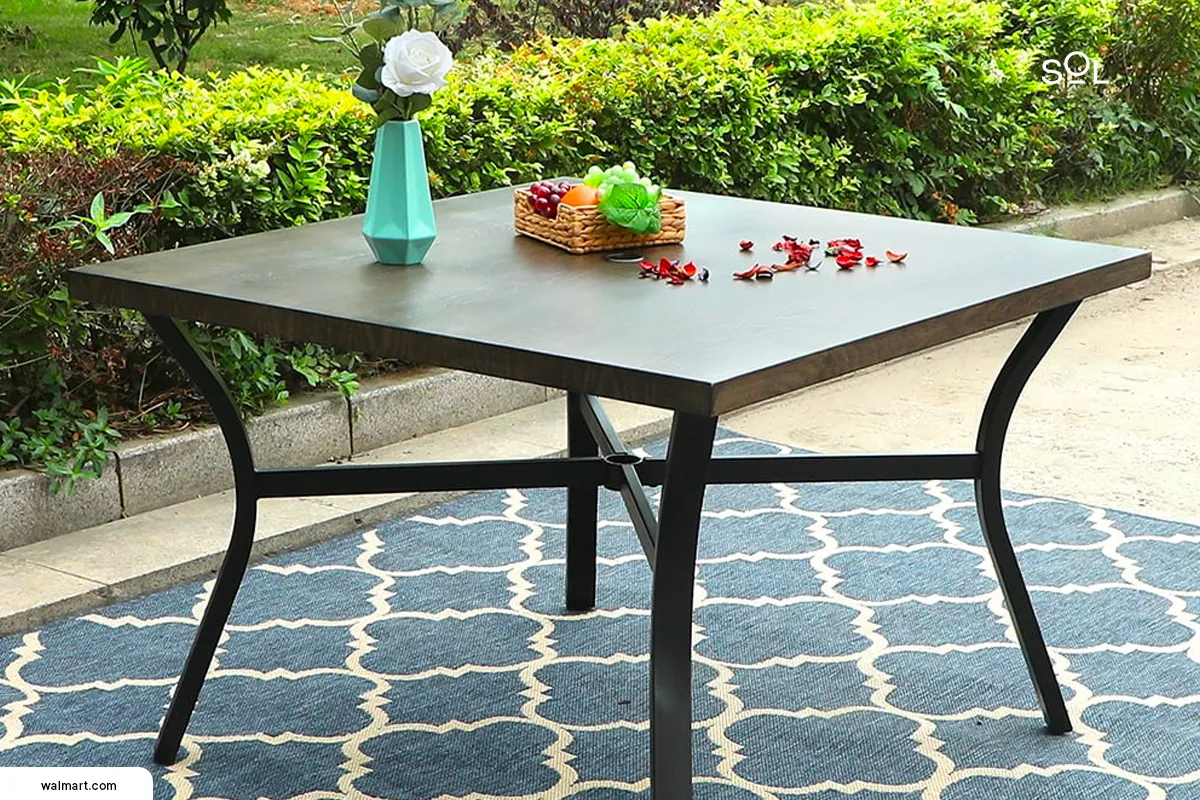 Why Choose a Square Patio Dining Table?