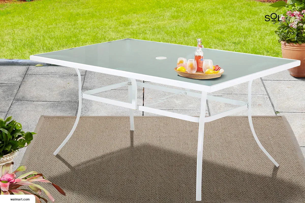 Benefits of Glass Top Patio Dining Table