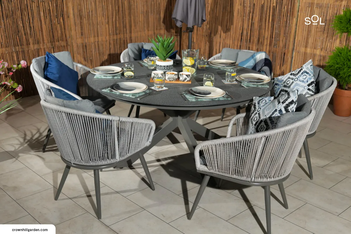 Considerations Before Building A Round Patio Dining Set For 6