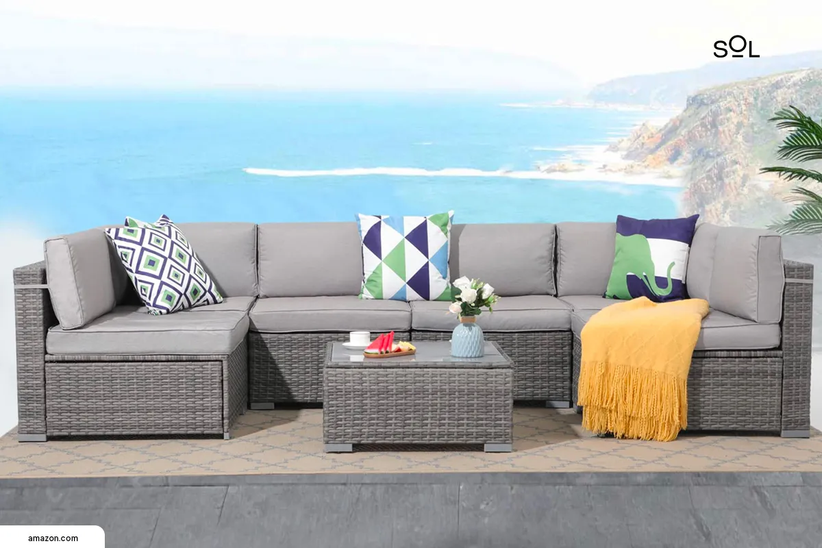 DIY Ideas For Outdoor Furniture with Built-in Cover