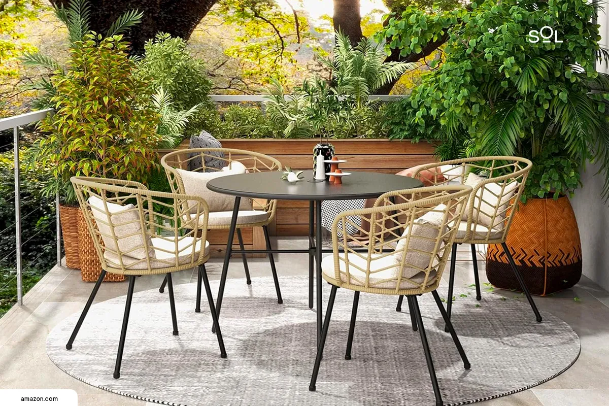 Cozy Dining: Making the Most of a Small Patio Dining Table