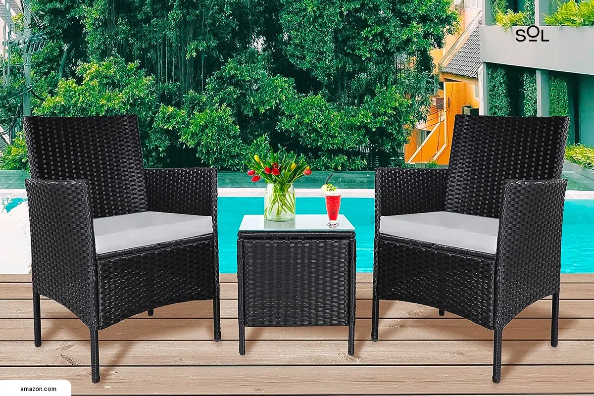 The Versatility and Style of Outdoor Black Wicker Chairs